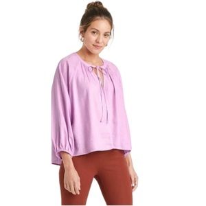 A New Day Raglan Long Sleeve Top